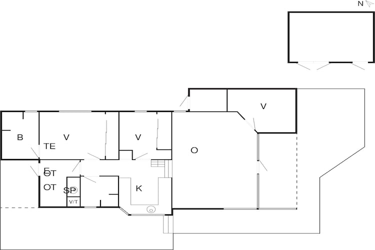8 persoons vakantie huis in Bogense-By Traum-Plattegrond