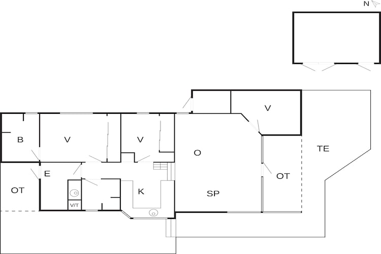 8 persoons vakantie huis in Bogense-By Traum-Plattegrond
