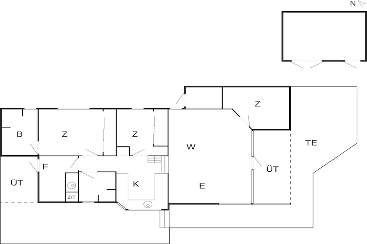8 Personen Ferienhaus in Bogense-By Traum-Grundriss