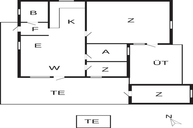 6 persoons vakantie huis in Hemmet-By Traum-Plattegrond