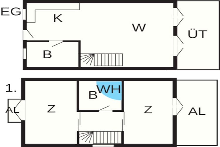 4 persoons vakantie huis in Blåvand-By Traum - Plattegrond