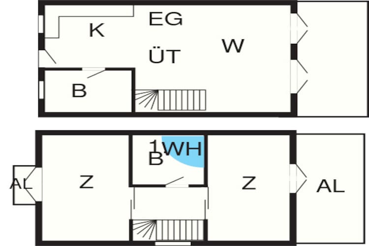 4 persoons vakantie huis in Blåvand-By Traum - Plattegrond