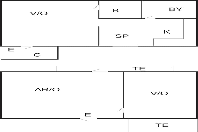 4 persoons vakantie huis in Drottningskär-By Traum-Plattegrond