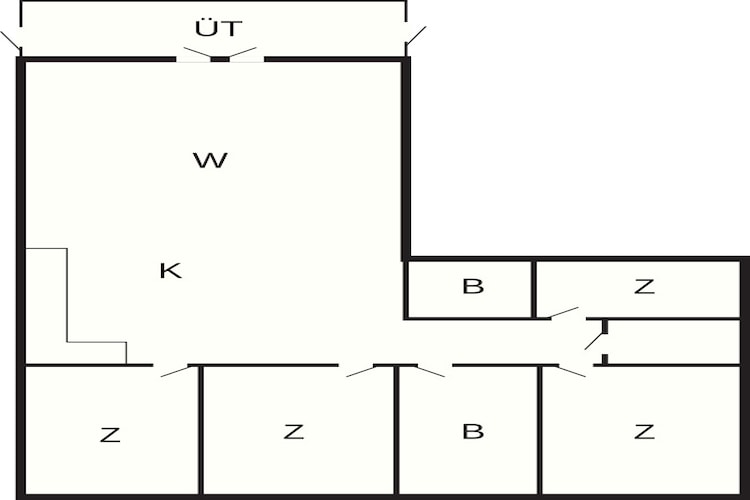 8 persoons vakantie huis in Melby-Plattegrond