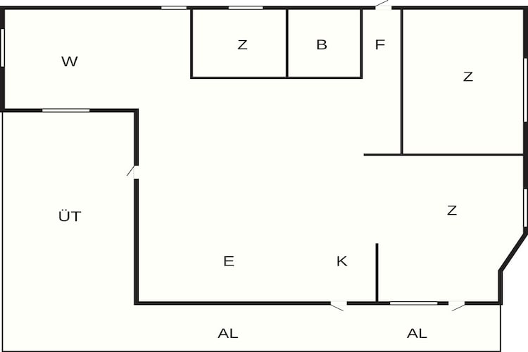 Familie vakantiehuis in Juelsminde-Plattegrond