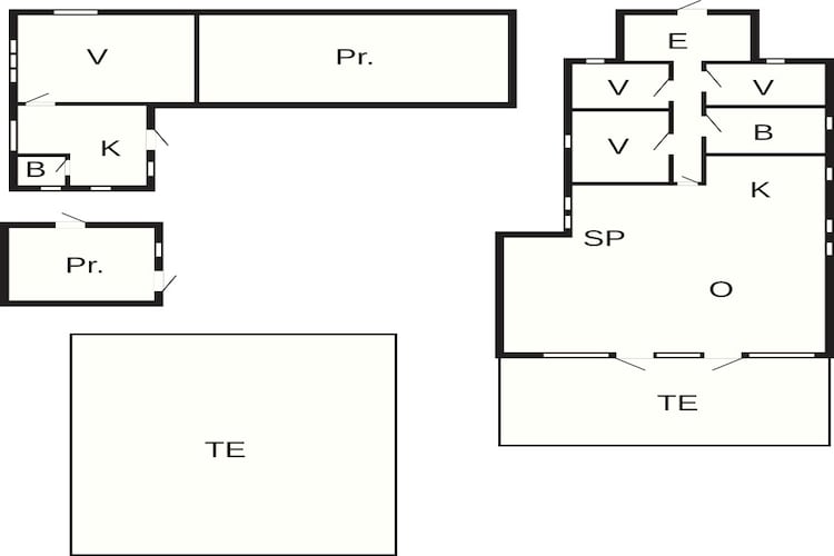 8 persoons vakantie huis in Højslev-By Traum-Plattegrond