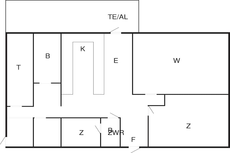 6 Personen Ferienhaus in DIÖ-By Traum-Grundriss