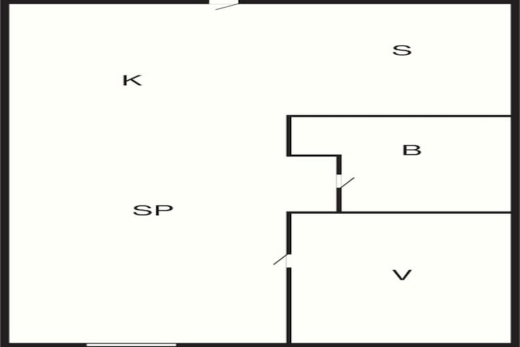 4 person holiday home in Hejls-By Traum-Floor plan