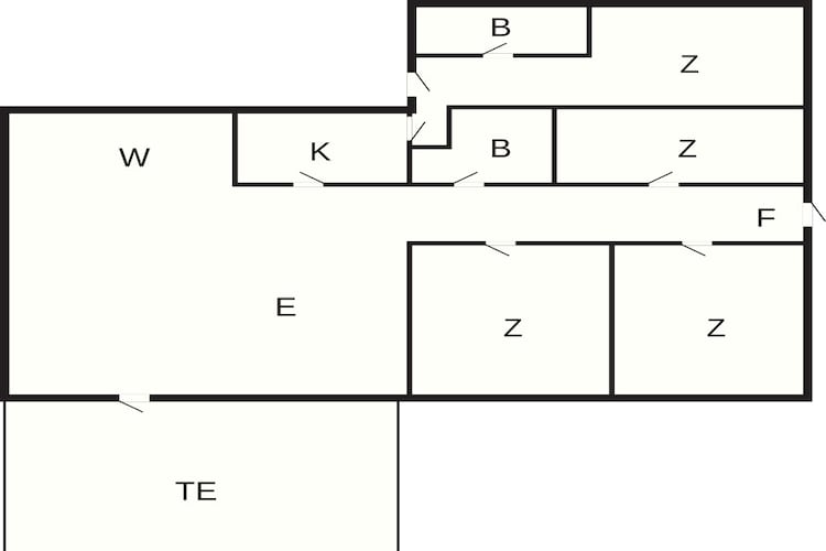 6 persoons vakantie huis in Dronningmølle-By Traum-Plattegrond