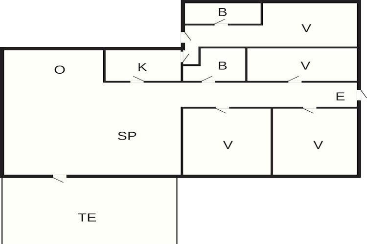 6 persoons vakantie huis in Dronningmølle-By Traum-Plattegrond