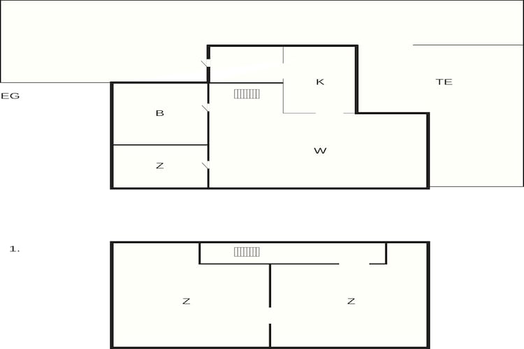 6 persoons vakantie huis in Højer-By Traum-Plattegrond