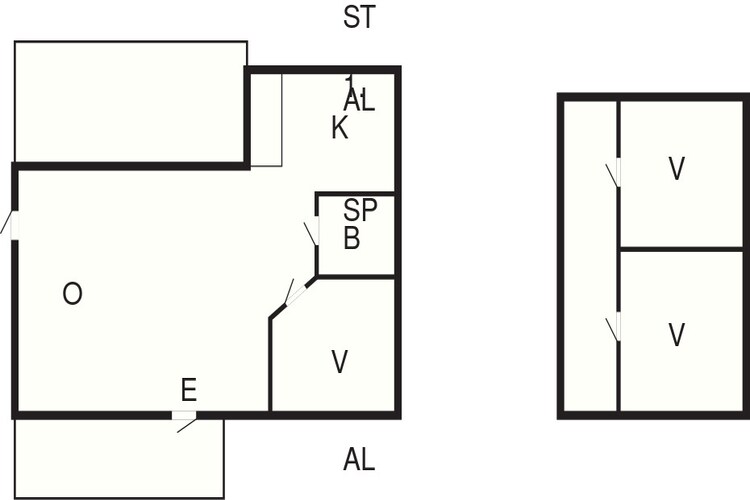 5 persoons vakantie huis in BORGHOLM-By Traum-Plattegrond