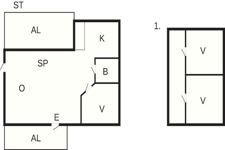 5 persoons vakantie huis in BORGHOLM-By Traum-Plattegrond