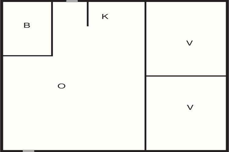 3 persoons vakantie huis in Sydals-By Traum - Plattegrond