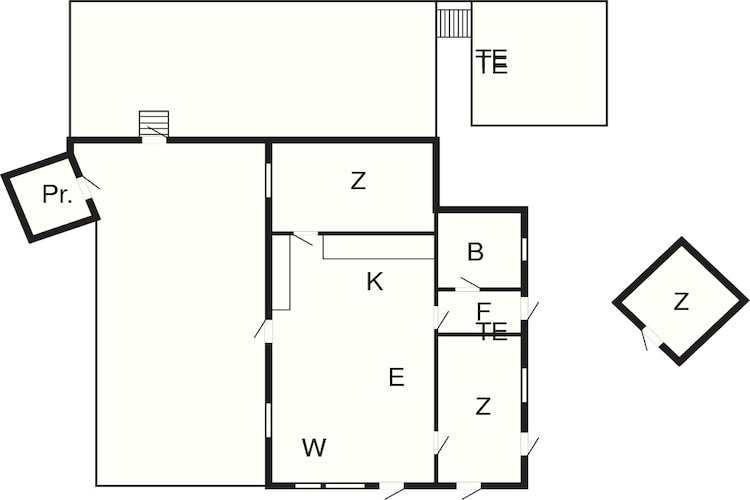 4 star holiday home in Hejls-Floor plan