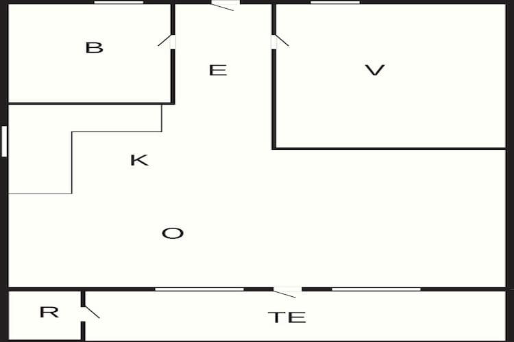 4 persoons vakantie huis in Hovborg-By Traum-Plattegrond