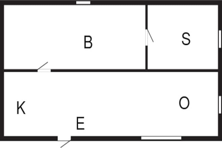 2 person holiday home in KIL-By Traum-Floor plan
