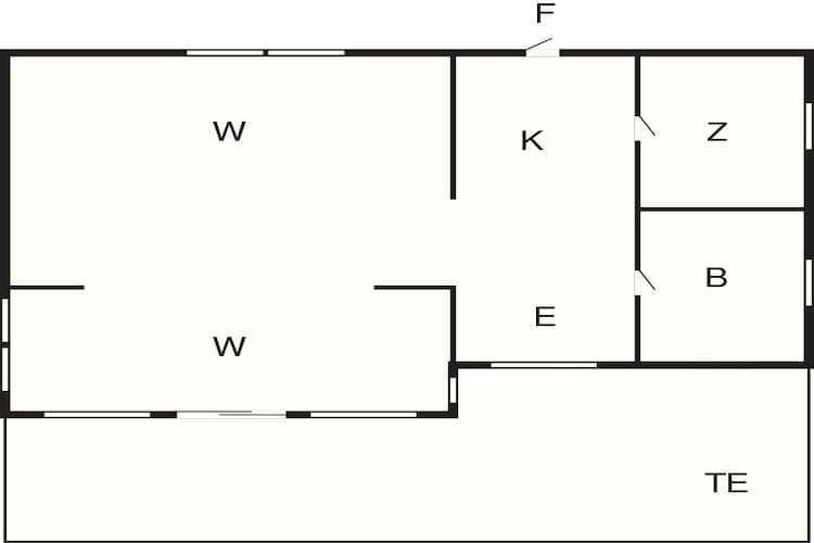 5 person holiday home in STENINGE-By Traum-Floor plan