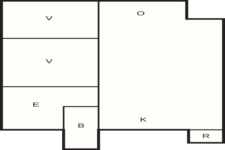 4 persoons vakantie huis in Løkken-By Traum - Plattegrond