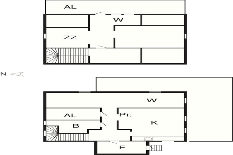 4 etoiles maison de vacances a Brastad-By Traum-Plan d'étage