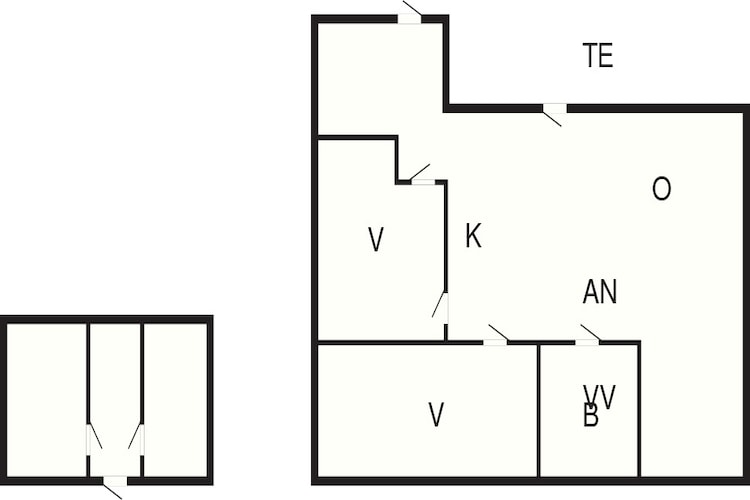 6 persoons vakantie huis in Vejby-By Traum-Plattegrond