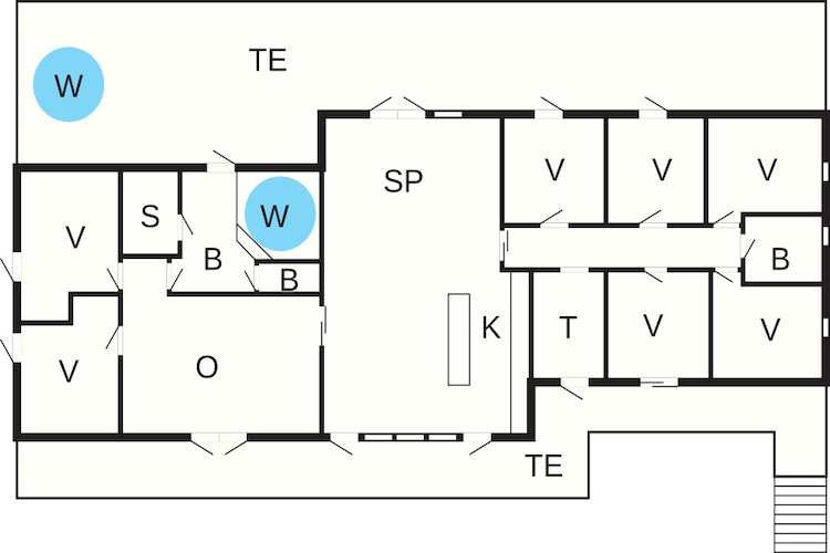 5 sterren vakantie huis in Ebeltoft-By Traum - Plattegrond