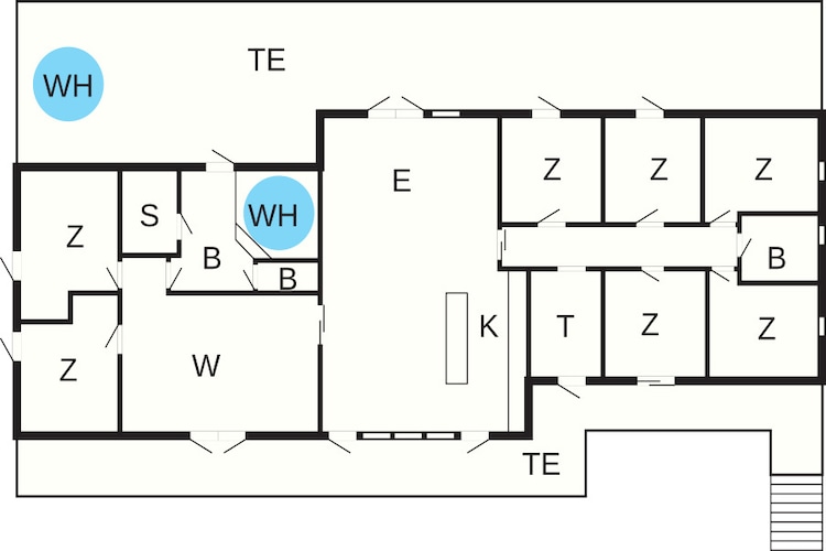 5 sterren vakantie huis in Ebeltoft-By Traum - Plattegrond