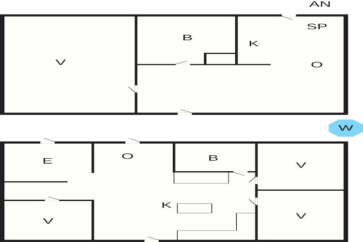 5 sterren vakantie huis in Vig-By Traum-Plattegrond