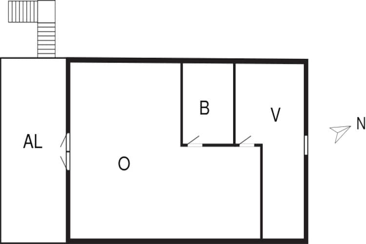 4 Personen Ferienhaus in KUNGSHAMN-By Traum-Grundriss