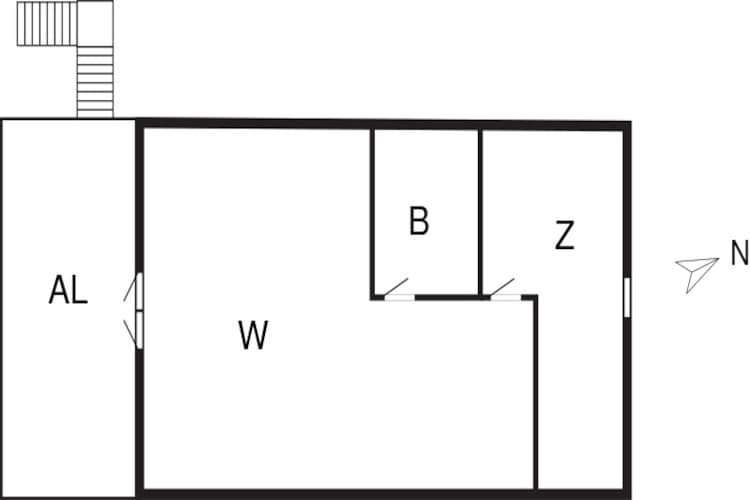 4 Personen Ferienhaus in KUNGSHAMN-By Traum-Grundriss