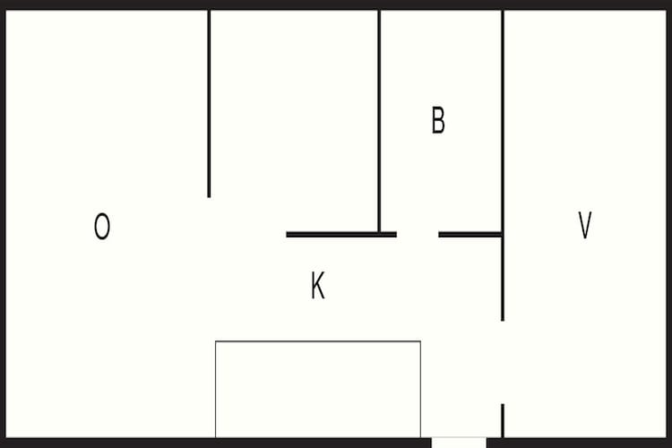 4 person holiday home in SÖLVESBORG-By Traum - Floor plan