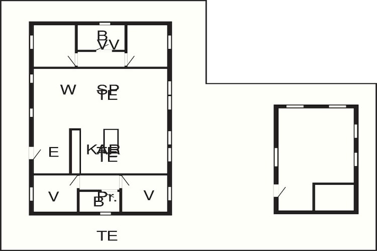 5 star holiday home in Løkken-By Traum-Floor plan