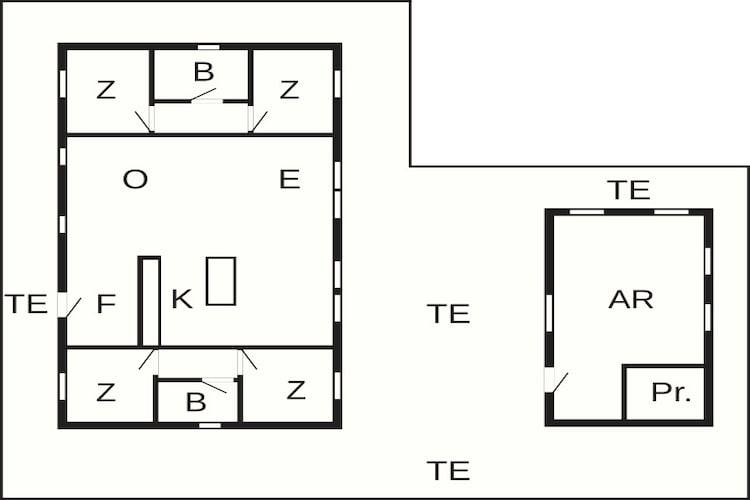 5 Sterne Ferienhaus in Løkken-By Traum-Grundriss
