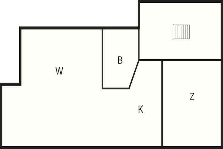 4 persoons vakantie huis in Fanø - Plattegrond