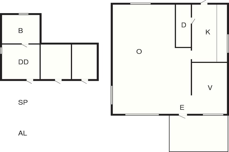 4 etoiles maison de vacances a KARLSHAMN-By Traum-Plan d'étage