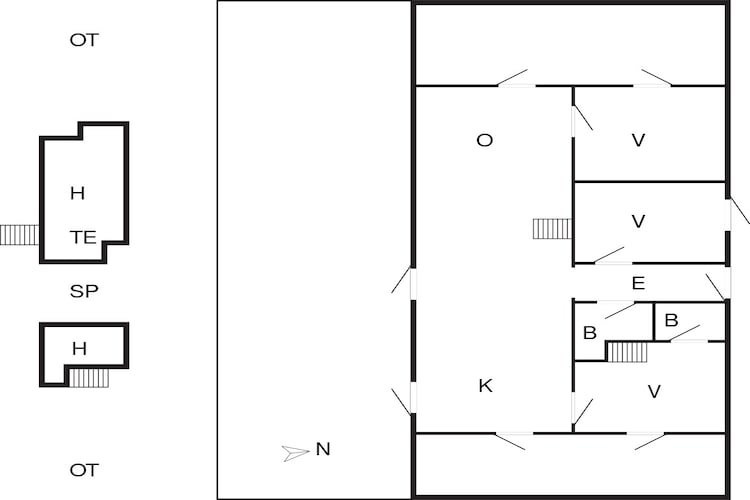 4 star holiday home in Skals-By Traum-Floor plan
