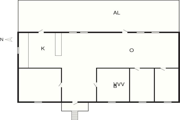 4 Sterne Ferienhaus in Grebbestad-By Traum-Grundriss
