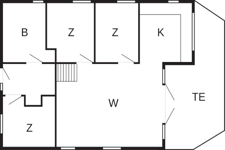 Luxe vakantiehuis in Sydals - Plattegrond