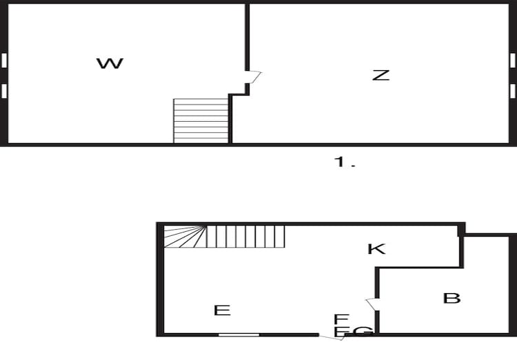 Maison de vacances pour 4 a ONSALA-By Traum-Plan d'étage