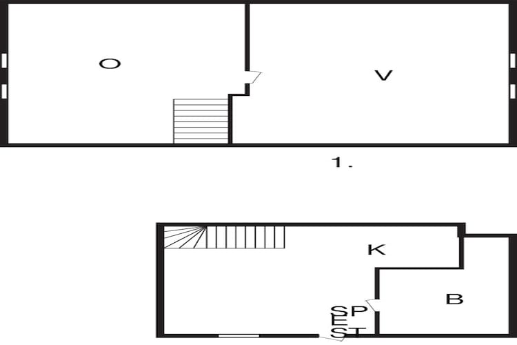 Maison de vacances pour 4 a ONSALA-By Traum-Plan d'étage