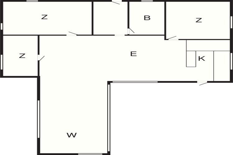 4 Sterne Ferienhaus in Idestrup-By Traum - Grundriss