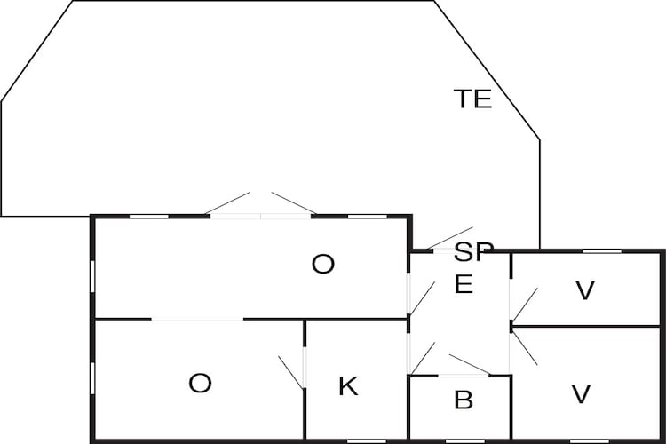 4 persoons vakantie huis in Fjärås-By Traum-Plattegrond