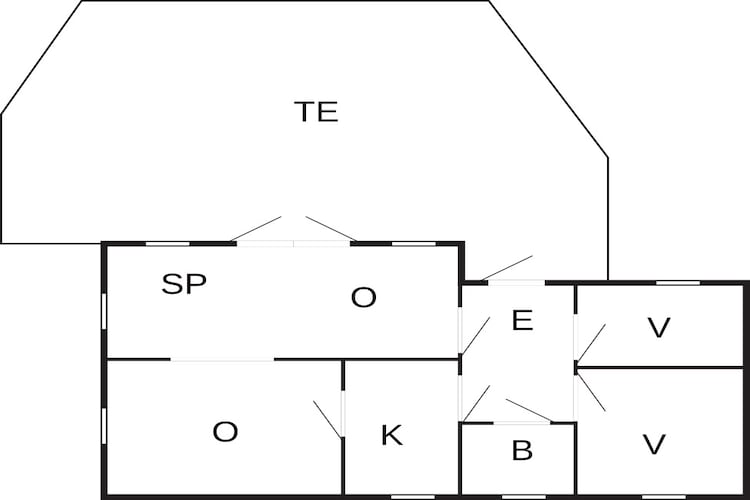 4 persoons vakantie huis in Fjärås-By Traum-Plattegrond
