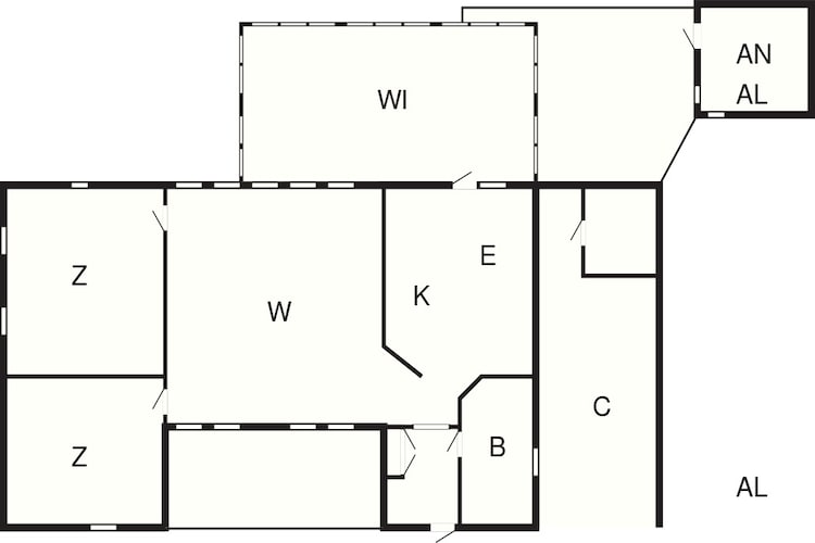 4 etoiles maison de vacances a Mönsterås-By Traum-Plan d'étage