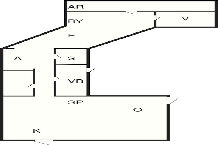4 etoiles maison de vacances a Juelsminde - Plan