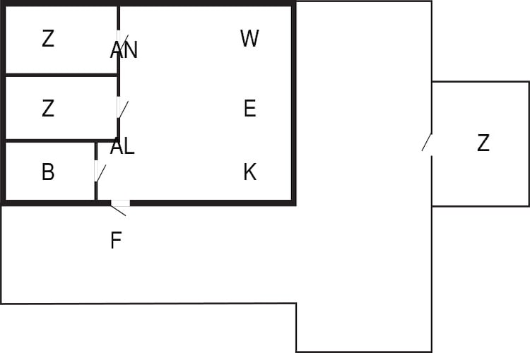 6 person holiday home in Mönsterås-By Traum-Floor plan