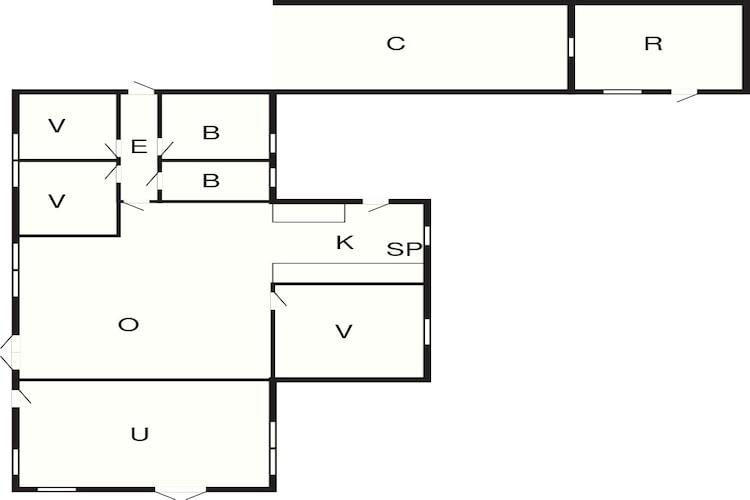 6 persoons vakantie huis in Haderslev - Plattegrond