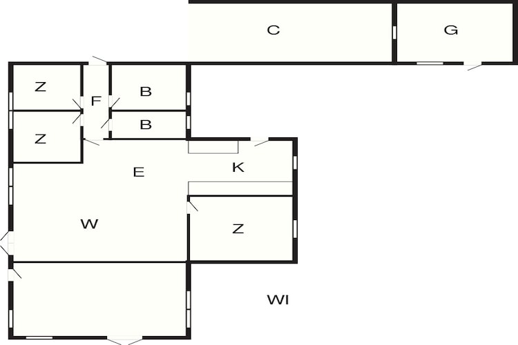 6 persoons vakantie huis in Haderslev - Plattegrond