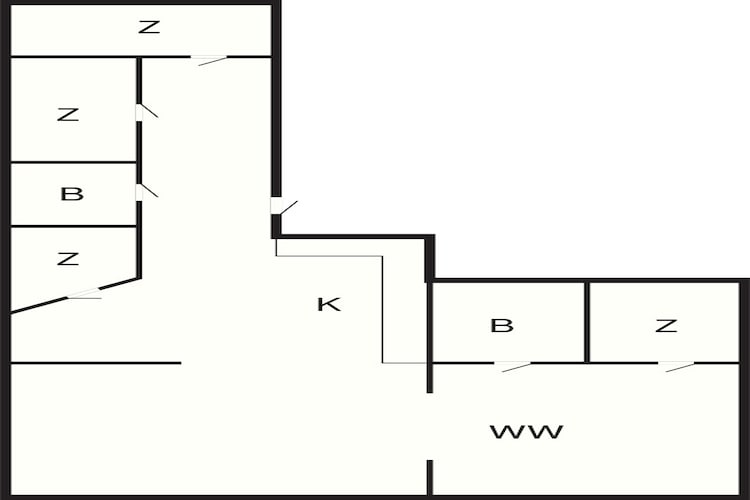 8 persoons vakantie huis in Blåvand-By Traum - Plattegrond