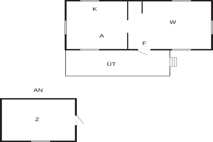 3 persoons vakantie huis in GRANGÄRDE-By Traum-Plattegrond